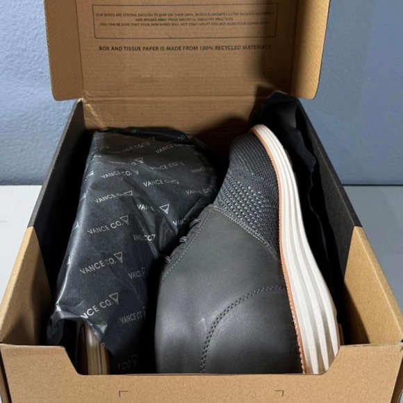 Vance‎ Co Men's Grey Barett Padded Insole Chukka Boots - Picture 7 of 7